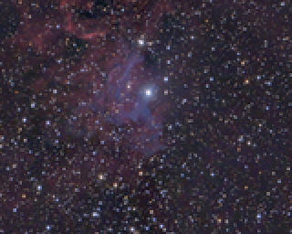 IC 405 Flaming Star Nebula