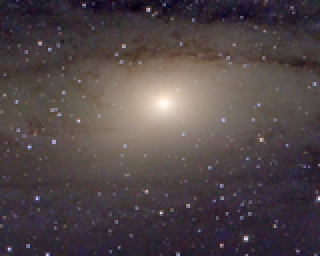 M31 core and M32 (close crop)